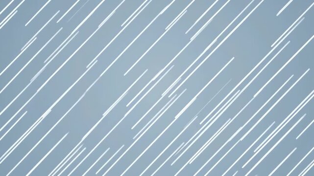 Aslant parallel white lines over a blue background