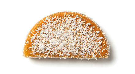 Mango Jelly Slice with Coconut Flakes Delicious Dessert Treat