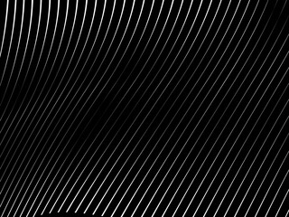 The horizontal repeating pattern background consists of thin white lines arranged neatly with uniform spacing on a dark background, creating a modern and minimalist texture.
