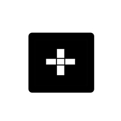 Obraz premium Pharmacy cross icon