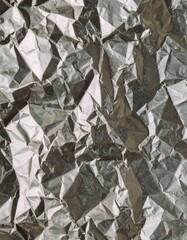 Crumpled metallic foil texture (1)