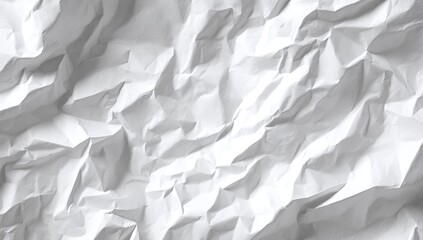 Crumpled white paper texture (1)