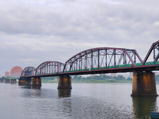 Yalu River scenery, Dandong, Liaoning, China