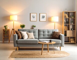 Obraz premium Cozy living room interior