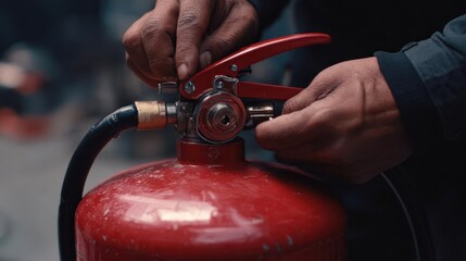 Maintenance of a Fire Extinguisher