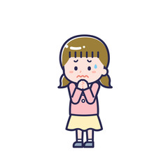 私服のこども／ななめ／女の子 23
