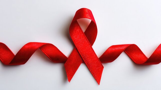 Aids awareness red ribbon and world aids day support
- Powered by Adobe
