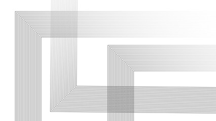 Abstract  black and white of lines background, Vector background can be used in cover design, book design, poster.