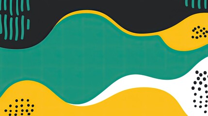 Abstract background design with flowing shapes and vibrant colors.