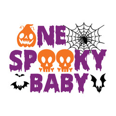 One Spooky Family Svg Design
