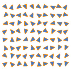 A futuristic isometric cube layout with clean blue tones.

