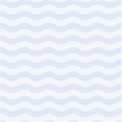 太い波線のポップなシームレスパターン背景 organic wave