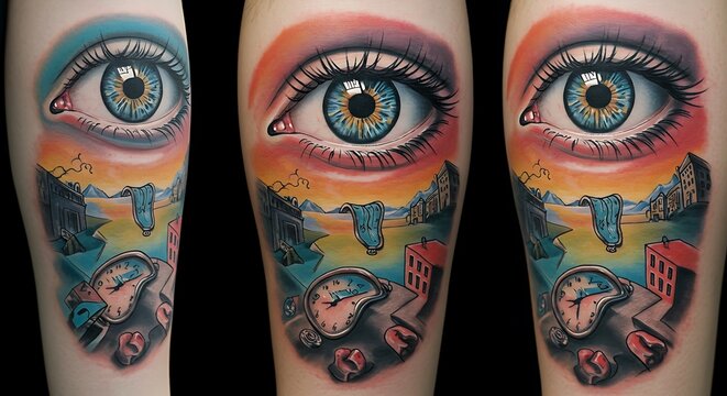 彩色の時空の瞳