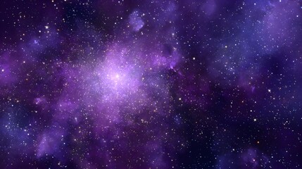 Fototapeta premium Deep space filled with stars and nebulae.