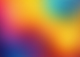 Vibrant pixelated rainbow gradient background with soft blending
