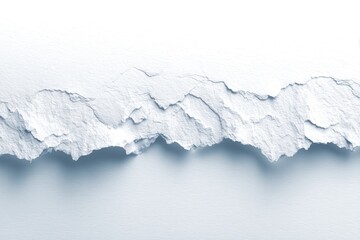 Obraz premium Ripped paper texture, light gray