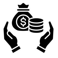 Net Worth  Icon Element For Design