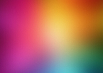 Vibrant pixelated gradient background with warm and cool colors