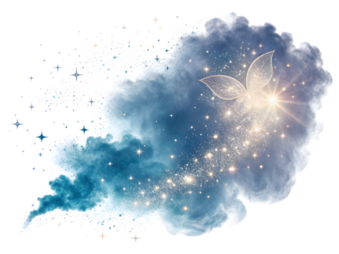 abstract background with stars