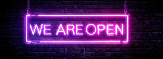 Obraz premium Neon sign 