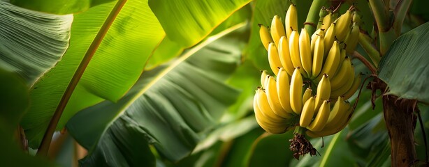 banana bunch fruit tree, banana bunch hanging, banana bunch tropical light, Tropical Banana Farming, Organic Fruit Clusters, Exotic Jungle Produce