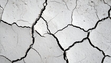 Fototapeta premium Cracked, dry earth texture (1)