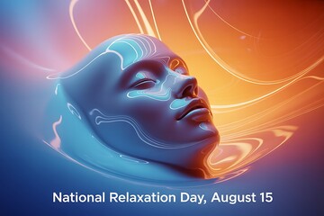 Experience ultimate tranquility with this serene, abstract depiction of a tranquil mind finding peace and rejuvenation.