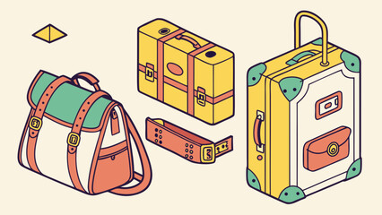 Colorful Collection of Stylish Travel Bags and Luggage for Adventure