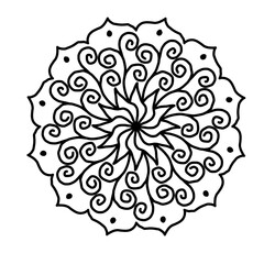 Basic mandalas are geometric designs featuring a circle contained.