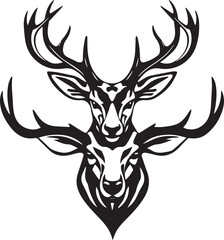 Fototapeta premium logo of a deer