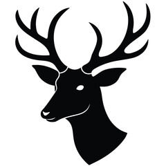 deer head vector