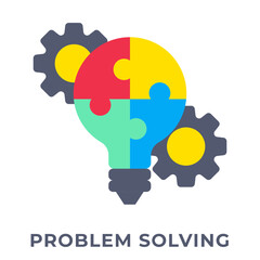 Single Icon Problem Solve, Perfect for Presentation, Website, Apps and more, Icon Flat Style