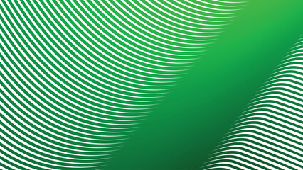 Green Stripes Line Abstract Background for Fresh Modern Design, Web UI, Digital Art, and Presentations