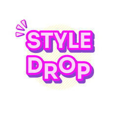 Style Drop Pop Art