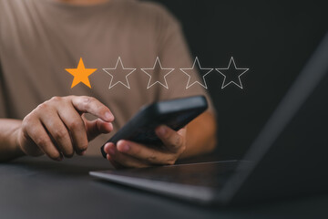 Customer Review Experience Dissatisfied Selection of 1-star rating reviews