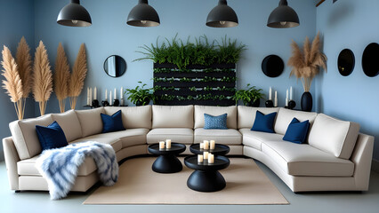 luxurious living room interior design 