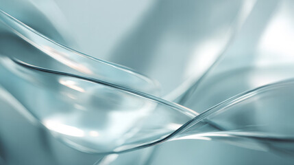 Futuristic glass morphism blurred background with frosted glass texture and soft sky blue tones, frosted background, tech wallpaper