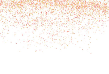 Glowing glittering sparkling stars dust overlay cutout on transparent background, seamless sparkles stars luxury cutout