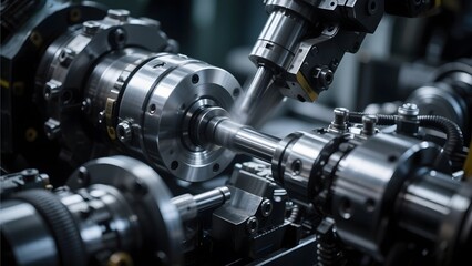 Precision Machining: CNC Lathe in Operation