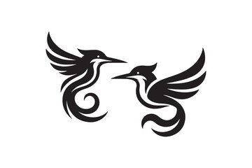 Kingfisher logo vector