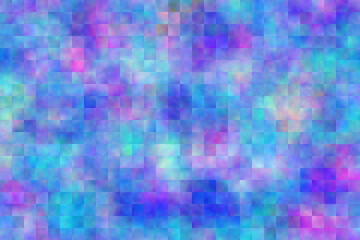 Vibrant Mosaic Gradient Pixel Abstract Background