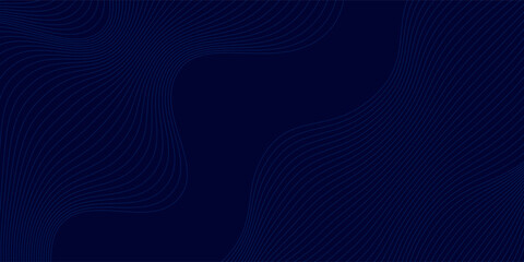 Premium background with diagonal dark blue lines pattern. Vector horizontal template for contemporary formal invitation, prestigious gift certificate, digital luxury business banner, luxury voucher.
