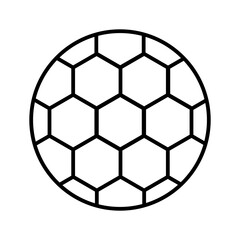 Fototapeta premium Ball outline icon