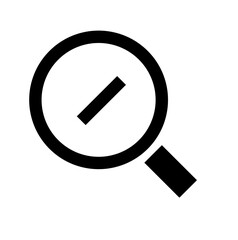 magnifier icon, magnifying glass icon, research icon, search icon