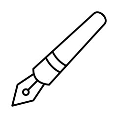 Pen outline icon