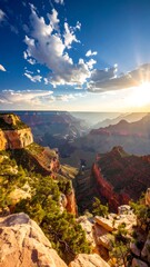 Grand Canyon sunset vista