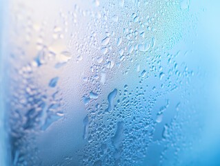 Water drops on a window
