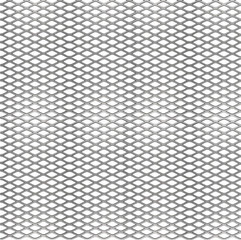 Fototapeta premium Diamond Mesh in Industrial Stainless Steel