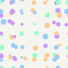 seamless background with circles
