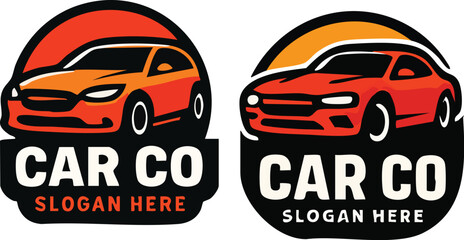 Fototapeta premium Car Company Logo Design Concept 1.